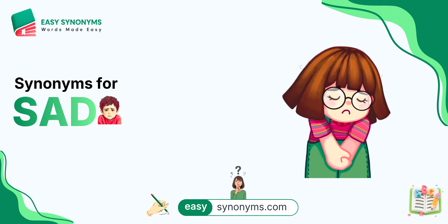 Synonyms for sad