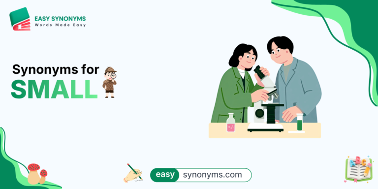 synonyms for small